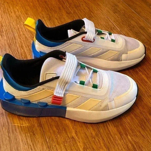 Adidas Lego sneakers Big Kid size 6 great condition - Picture 1 of 7